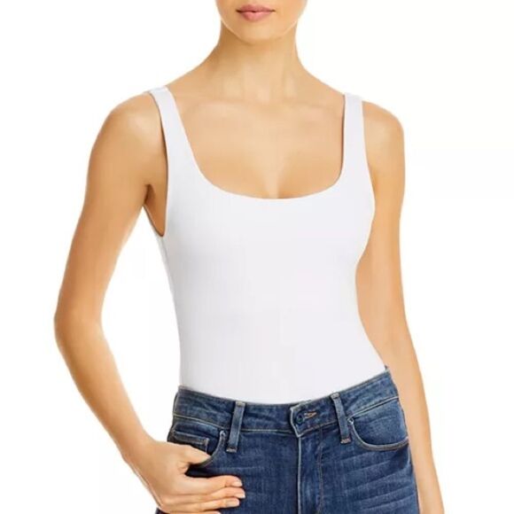 ✨NWOT✨FP Sleeveless Square Neck Tank Bodysuit✨ - Picture 1 of 4